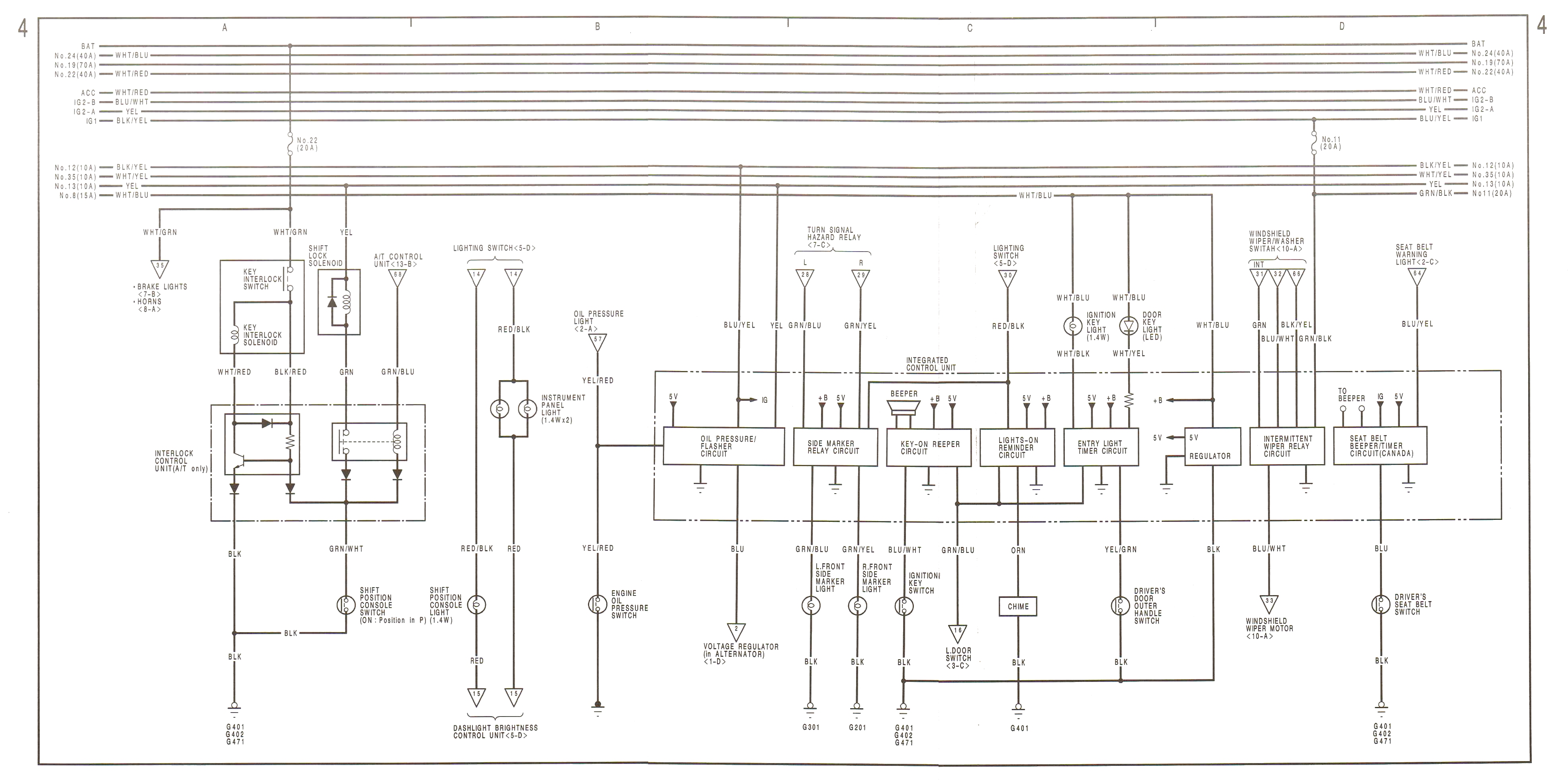 90-91 Wiring Diagrams