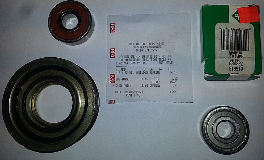 P/S Idler Pulley Bearing Replacement